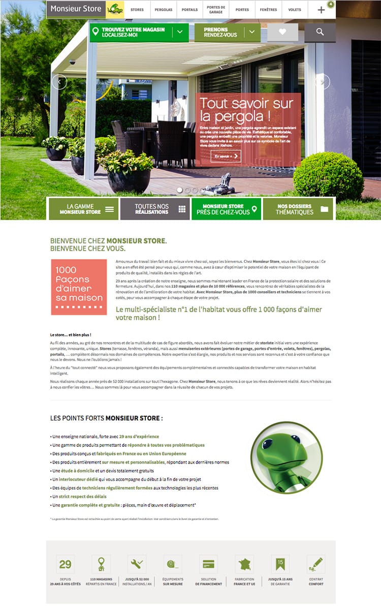 Monsieur Store Agence publicite lyon Strategies communication online et offline Visuels de stands signaletique Reportages image et contenu Production de web series 750x1198px